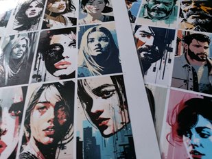 Twarze - karty metaforyczne