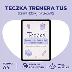 Teczka Trenera TUS - cyfrowa